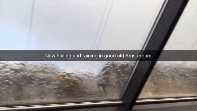 Raining From Amsterdam At The IBFD Across From Lloyd Hotel IMG 9934