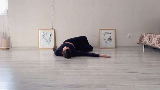 Танц. кружок. Урок 5. Самая приятная тренировка. Техника contemporary dance, вариации, комбинации смотреть онлайн