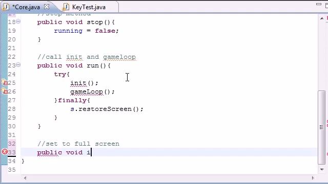 Java Game Development – 27 – Creating a Core Class смотреть онлайн