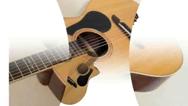 Alvarez Artist Series AG60CE Grand Auditorium Acoustic-Electric Guitar Natural смотреть онлайн