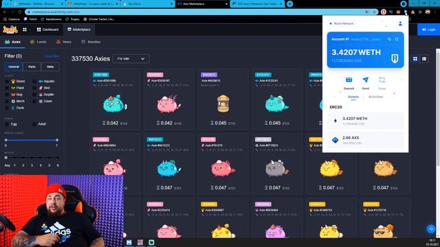 Axie Infinity | Где скачать | С чего начать | Что регистрировать?