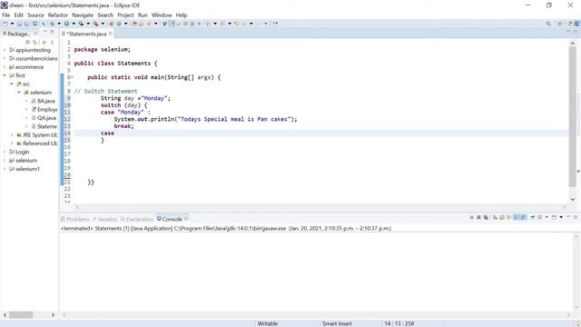 Java Programming Tutorial - Part 7- Switch Statements смотреть онлайн