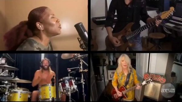 BARRACUDA - Nuno Bettencourt, Taylor Hawkins, Nancy Wilson and Liv Warfield