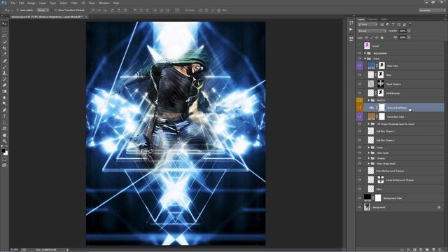 Prism Photoshop Effect Tutorial | Automatically create digital art смотреть онлайн
