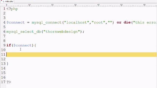 CONNECT TO A DATABASE USING MYSQL AND PHP // Tips from a Self Taught Developer смотреть онлайн