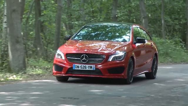 Essai Mercedes CLA Shooting Brake 200 CDI 7G-DCT Fascination 2015 смотреть онлайн