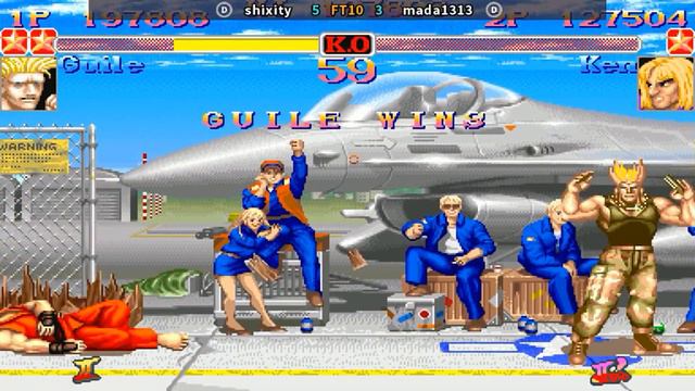 Hyper Street Fighter II: The Anniversary Edition - shixity vs mada1313 FT10 смотреть онлайн