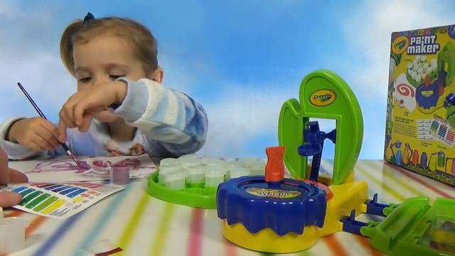 Катя и папа сами создали краски смотреть онлайн