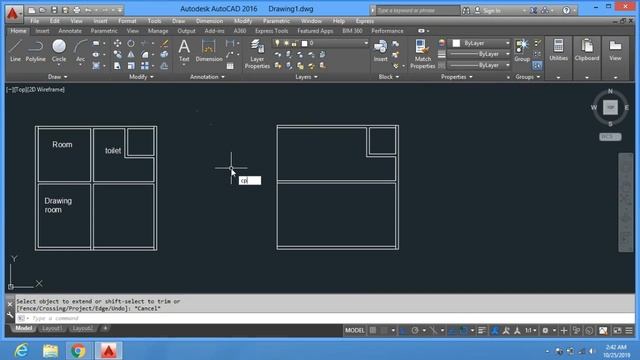 Autocad 2DTutorial for Beginners in Urdu/Hindi | Class 6 | in Urdu | Text |MText | Extend | Copy смотреть онлайн