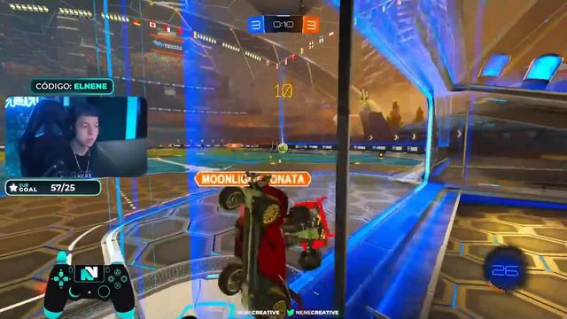 JUGANDO ROCKET LEAGUE CON EL RAYO MCQUEEN смотреть онлайн