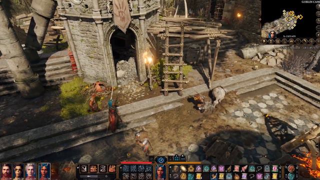 Poisoning Goblins, Owlbear Joins Our Camp, & Rare Vision of the Absolute Spear | Baldur's Gate 3 смотреть онлайн