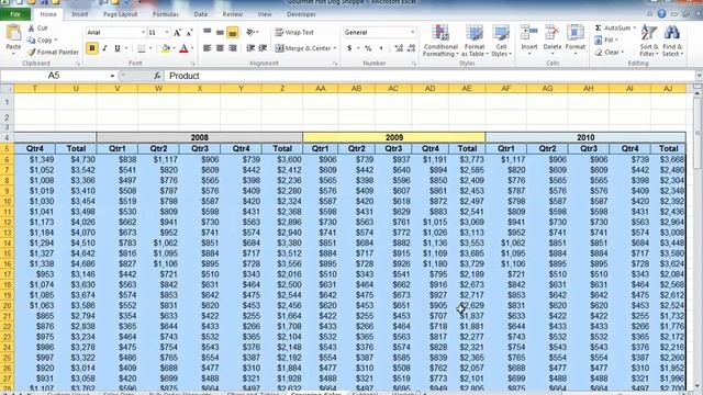 Select large amounts of data in Excel смотреть онлайн