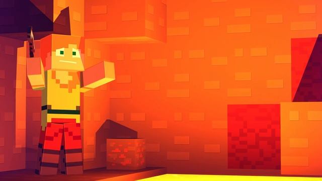 creeper? aw man. (Minecraft Animation) смотреть онлайн