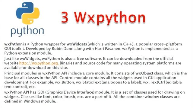 Python Top 5 GUI Frameworks смотреть онлайн