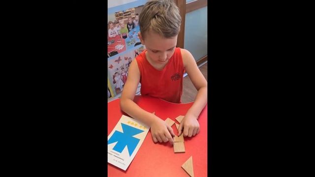 Образовательная деятельность в старшей группе по использованию игр-головоломок.