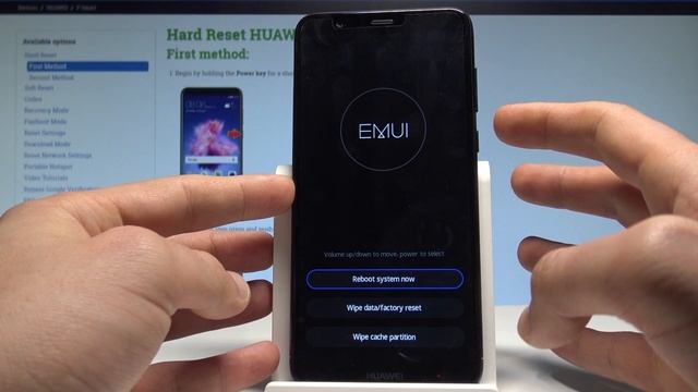 How to Enter EMUI Mode in HUAWEI P Smart - EMUI Recovery |HardReset.Info смотреть онлайн