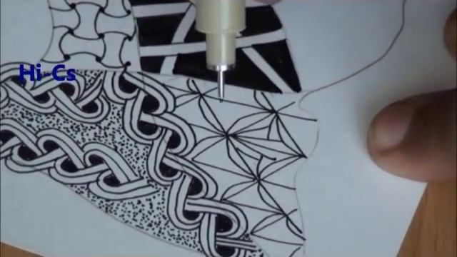 ABC of Zentangle H Video смотреть онлайн