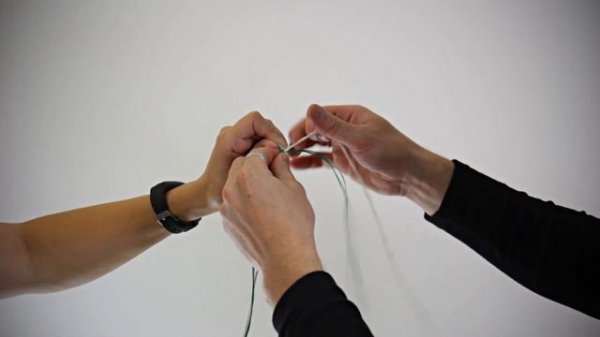 Изготовление тетивы: Плетёнка / Making a bowstring: Braided string