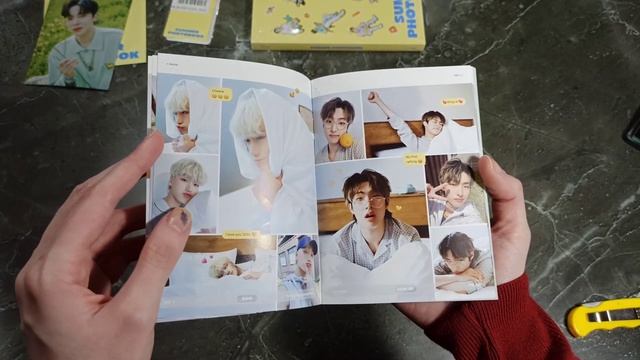 Распаковка ATEEZ 'наверное' ? Summer Photobook ? || Digipack || карты альбом