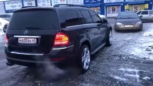 Чёрный мерседес GL 500 смотреть онлайн