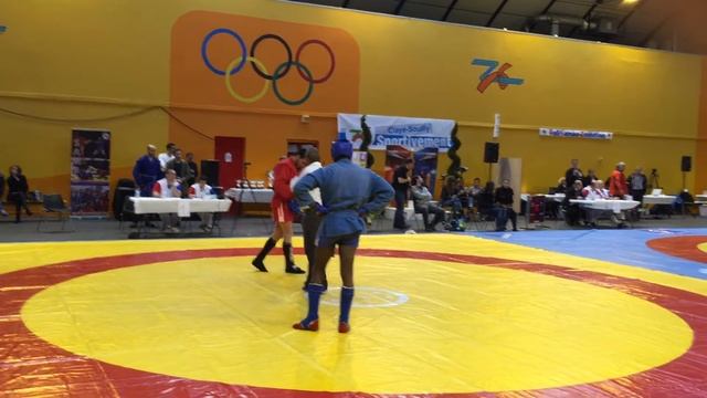 Championnat de France de Sambo 21 Mars 2015 (Pépé en bleu) - 82 kg смотреть онлайн