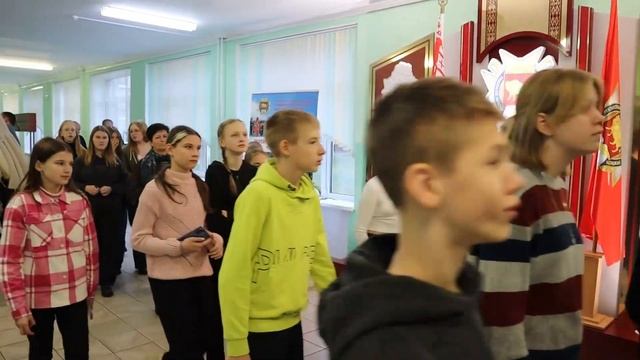 День открытых дверей в ГУО "Гродненское областное кадетское училище". 25.11.2023. смотреть онлайн