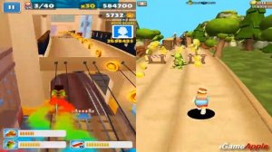 Subway Surfers Moscow FRESH vs 3D KING Subway Jungle Run Gameplay HD