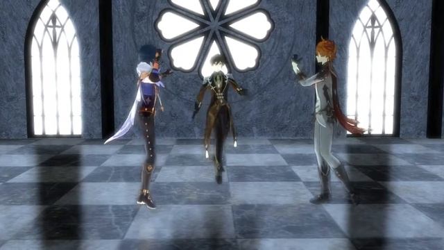 【MMD 原神 / Genshin Impact】ACUTE【Zhongli, Childe, Kaeya】 смотреть онлайн