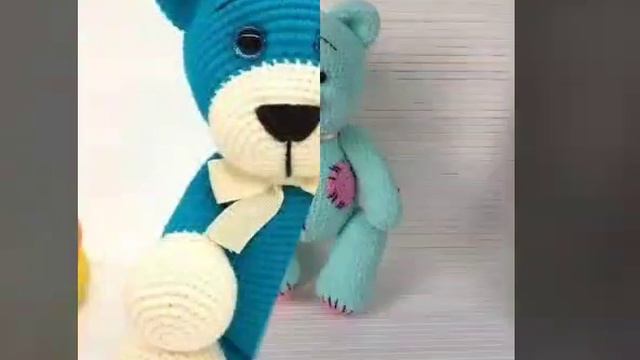 50 cute Amigurumi bear design ideas || crochet toy 2023 || #easypaperart #bear #crochet смотреть онлайн
