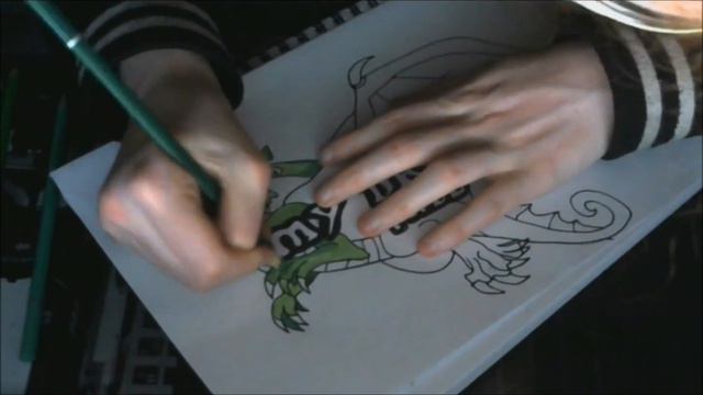 MY DRAGON TALE COMIC #1~ COVER SPEEDPAINT( read the description please) смотреть онлайн