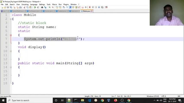 ☕Complete Java Tutorials | ?Static Block in Java | ? Java Course for beginners | ? Java In Tamil смотреть онлайн