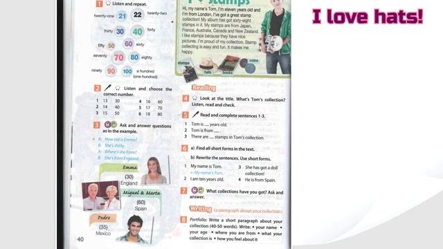 SPOTLIGHT 5 STUDENTS BOOK,стр.40,41 //Учебник по английскому 5 класс//Английский в фокусе 5 класс смотреть онлайн