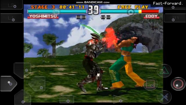 Tekken 3 - Yoshimitsu Gameplay Video | arcade | Hard mode смотреть онлайн