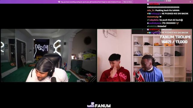 Fanum Reunites With Ray & Kai Cenat From Taiwan смотреть онлайн