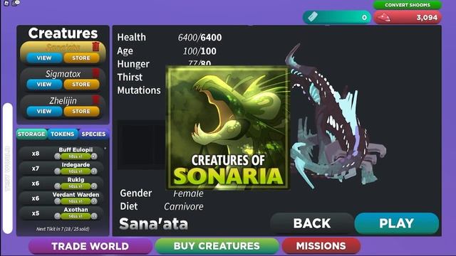 Valentine's 2023 and Other Updates for 2-10-2023 [Creatures of Sonaria - Roblox] смотреть онлайн