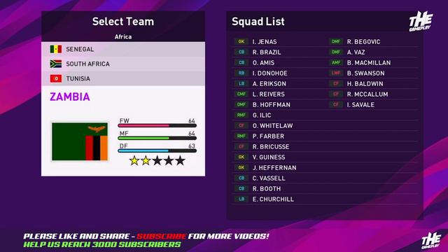 PES 2020 ALL NATIONAL TEAMS - RATINGS & PLAYERS