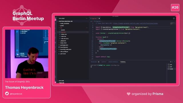 Thomas Heyenbrock - The future of GraphQL IDEs - GraphQL Berlin Meetup #26 смотреть онлайн