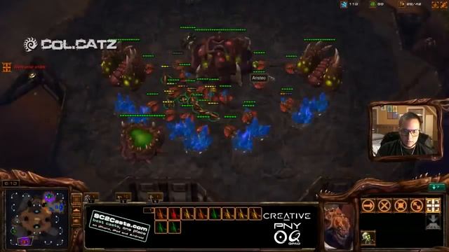 CatZ, drewbie vs. Aristeo, cubert [Game 1] - ESL Holiday 2v2 Tournament - Starcraft 2 смотреть онлайн