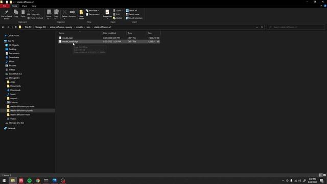 Stable-Diffusion Running On CPU