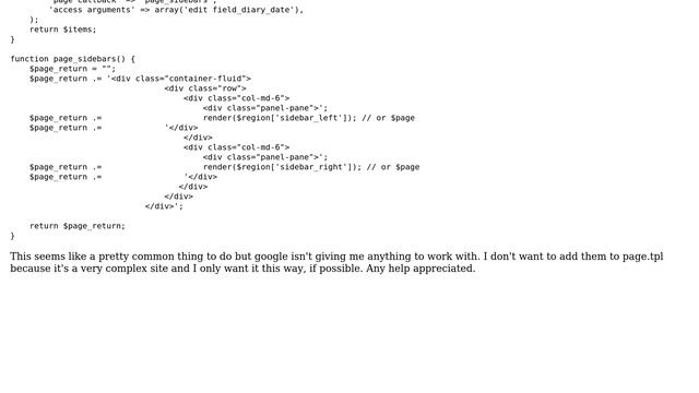 Drupal: What do I add to template.php so I can render regions in a page created in hook_menu()? смотреть онлайн