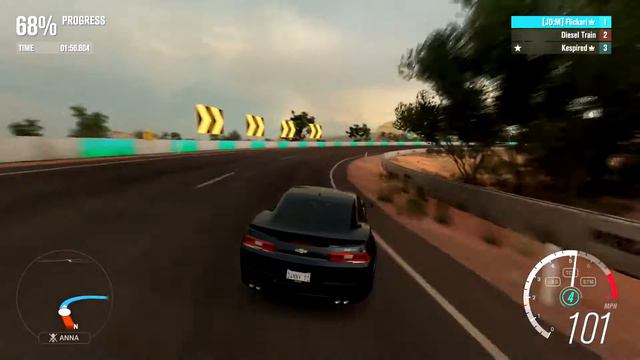 Chevy Camaros vs. Diesel Train - FORZA HORIZON 3 Co-Op Gameplay #4 смотреть онлайн