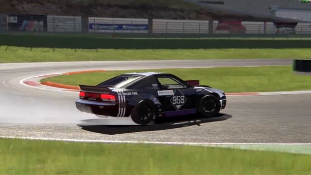 Assetto corsa 240sx v8 DRIFT смотреть онлайн