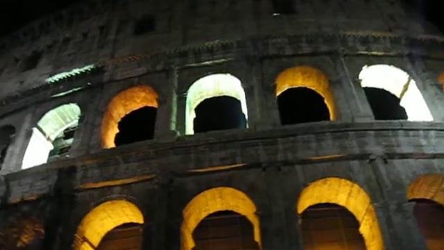 Колизей ночью, Colosseum in the night смотреть онлайн