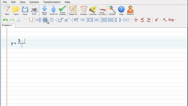 примеры по вычилению с помощью программ GeoGebra , Algebrator смотреть онлайн
