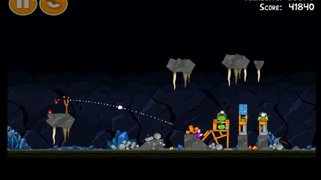 Angry Birds 15-1 ~ 15-5 MINE AND DINE clear video смотреть онлайн