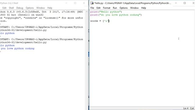 IPGRAY : python - How to use python IDLE shell in windows смотреть онлайн