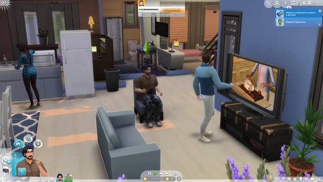 The Sims 4 Университет # 11- Марина отличница и безалаберный Тео смотреть онлайн