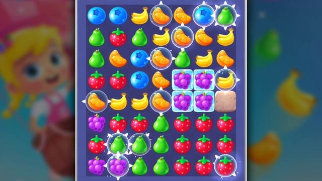 Fruit Blast Mania - Link Line Match 3 Games: Fruits Legend, Fruit Diary Puzzle Games for Android iO смотреть онлайн