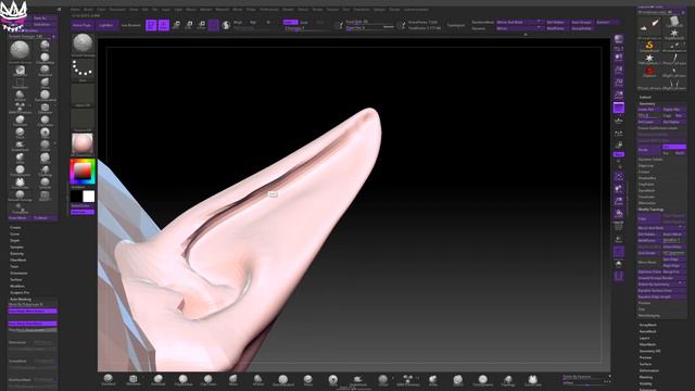GrimSovereign's Workshop, making elf ears o3o смотреть онлайн