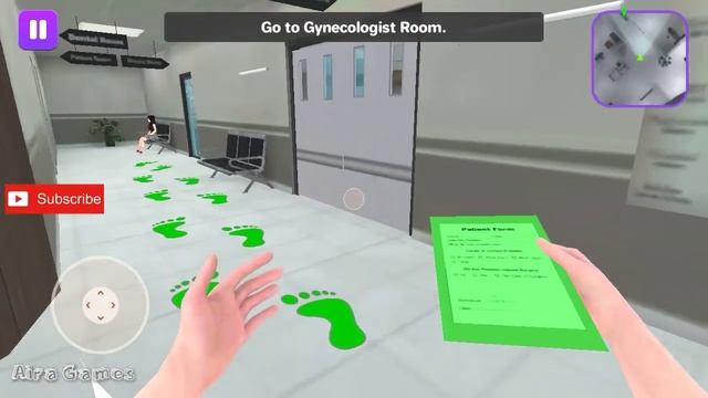 Pregnant Mother Simulator Virtual Pregnancy Game (Part 1) - Android Games